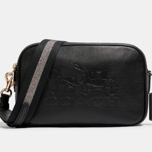 🖤 Coach Jes Crossbody | Double Zip Camera Bag